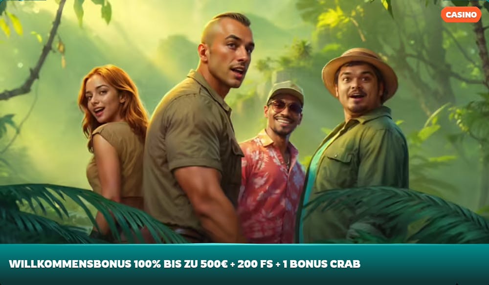 Playio Casino Willkommensbonus bis zu 500 Euro und 200 Freispiele