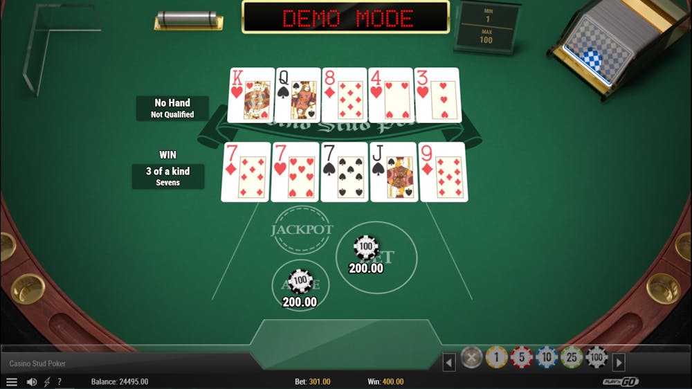 Caribbean Stud Poker von Play'n GO