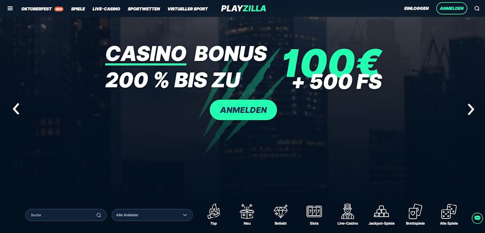 playzilla Startseite