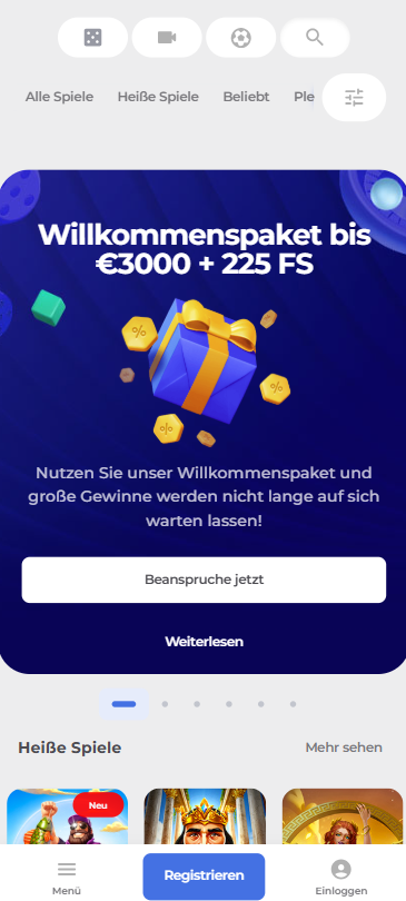 Pledoo Casino Startseite