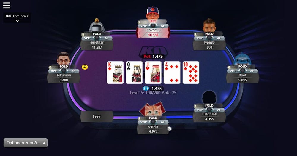 Casino Tischspiele Poker