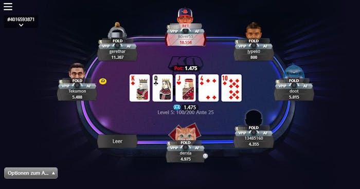 Casino Tischspiele Poker