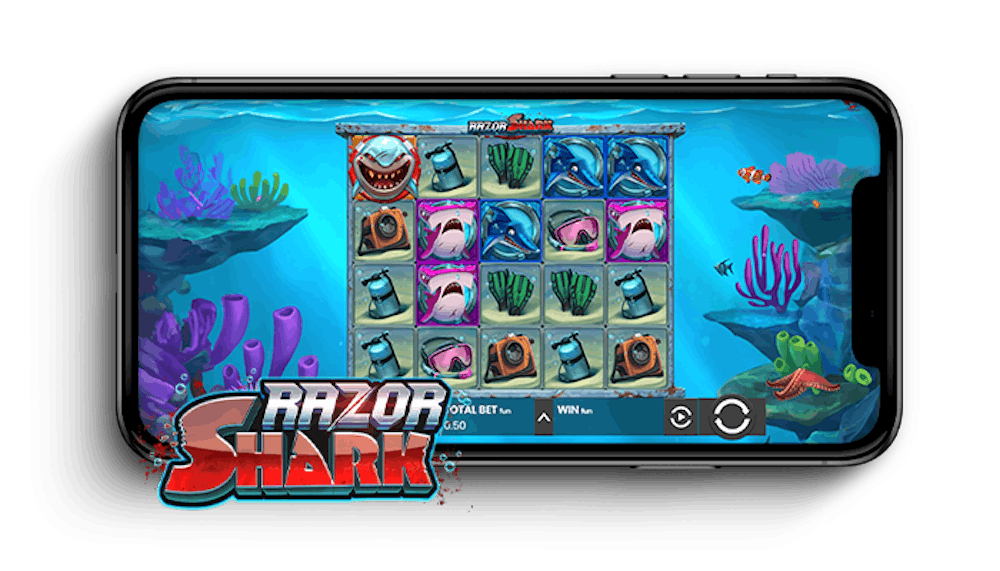 Razor Shark mobile Ansicht