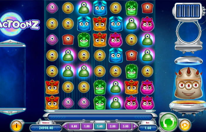 Reactoonz Slot Spiel im Play'n GO Casino