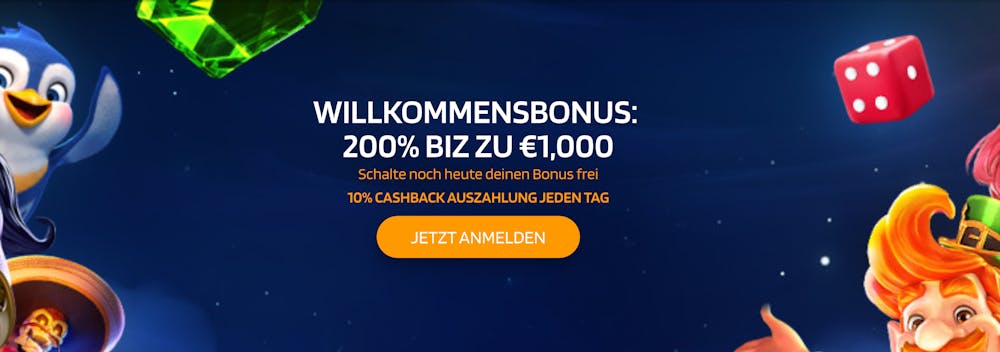 Red Dice Casino Willkommensbonus