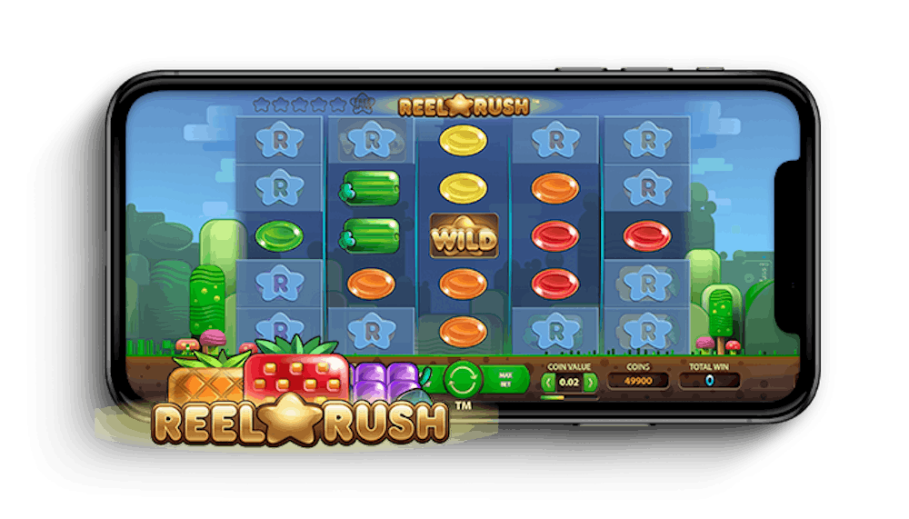 Reel Rush mobile Ansicht