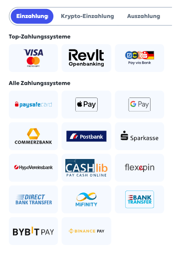 Flexepin Casino Einzahlung im Megarich Casino
