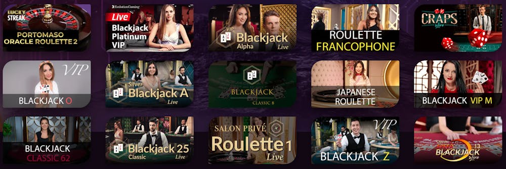 Ricky Casino Live Casino