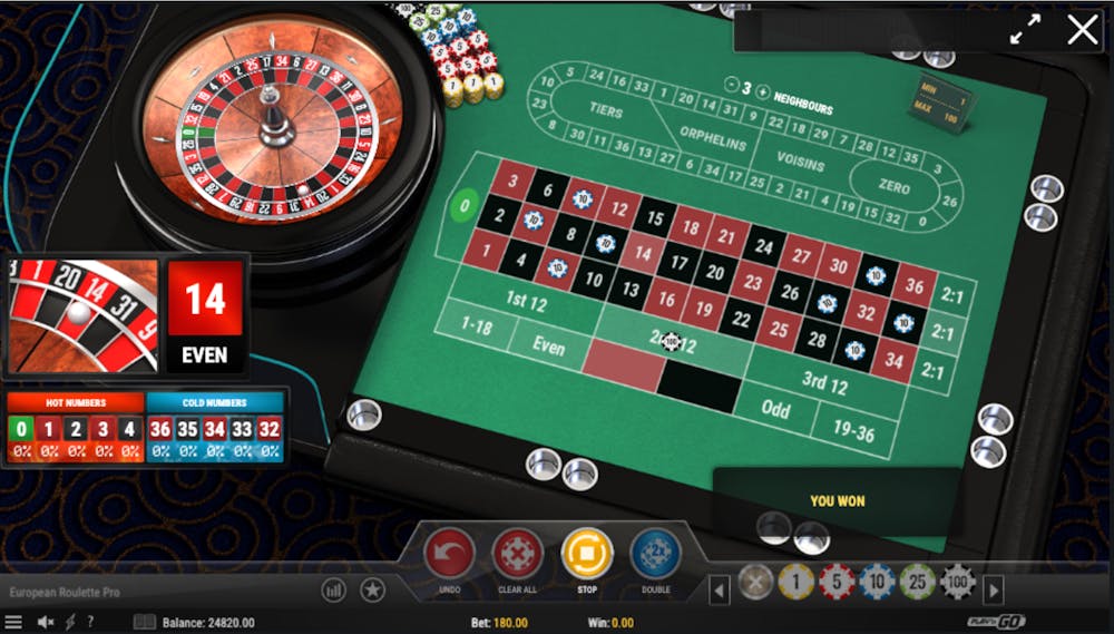 Ansicht von European Roulette Pro