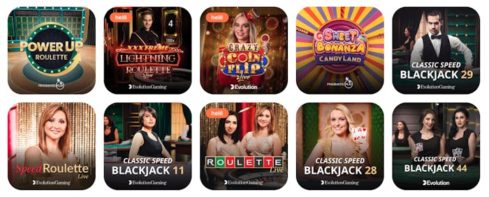 Emojino Casino Live Casino