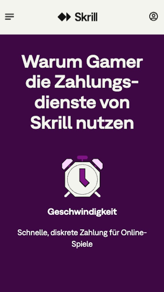 Nutzung von Skrill für Online Casino Spiele