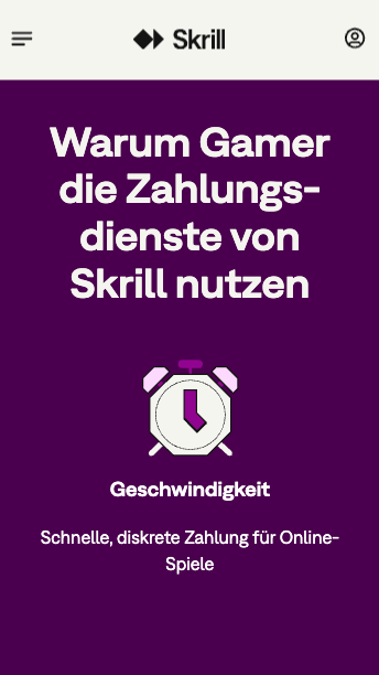 Nutzung von Skrill für Online Casino Spiele