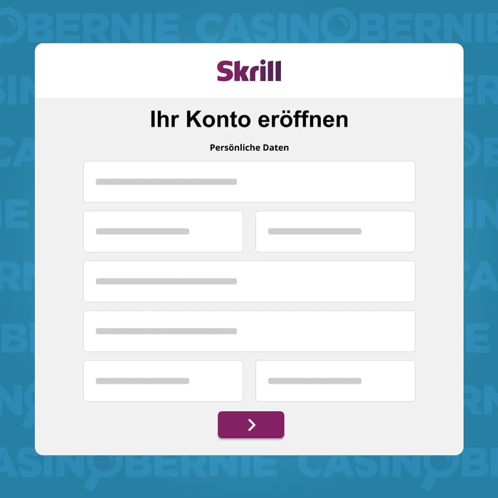 Daten zur Kontoerstellung angeben