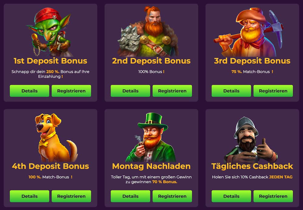 Slootz.io Casino Willkommensbonus