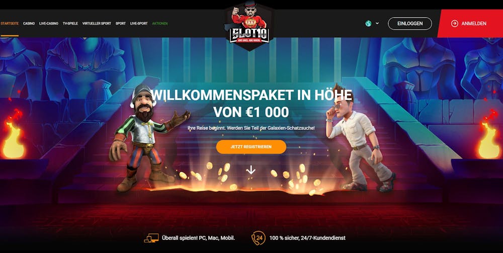 Slot10 Casino Startseite