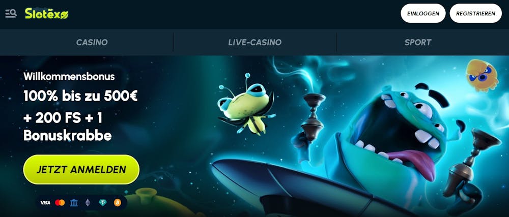 Slotexo Casino Startseite