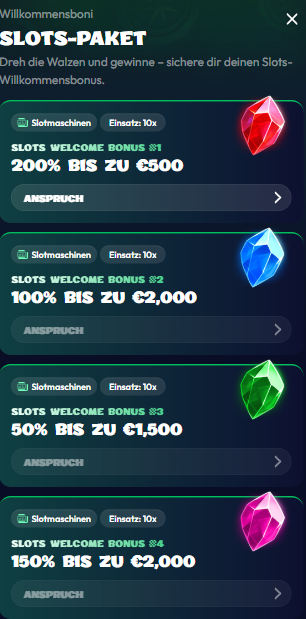 Smash Casino Screenshot mit dem 200 % Casino Bonus.