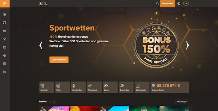 Sol Casino Startseite