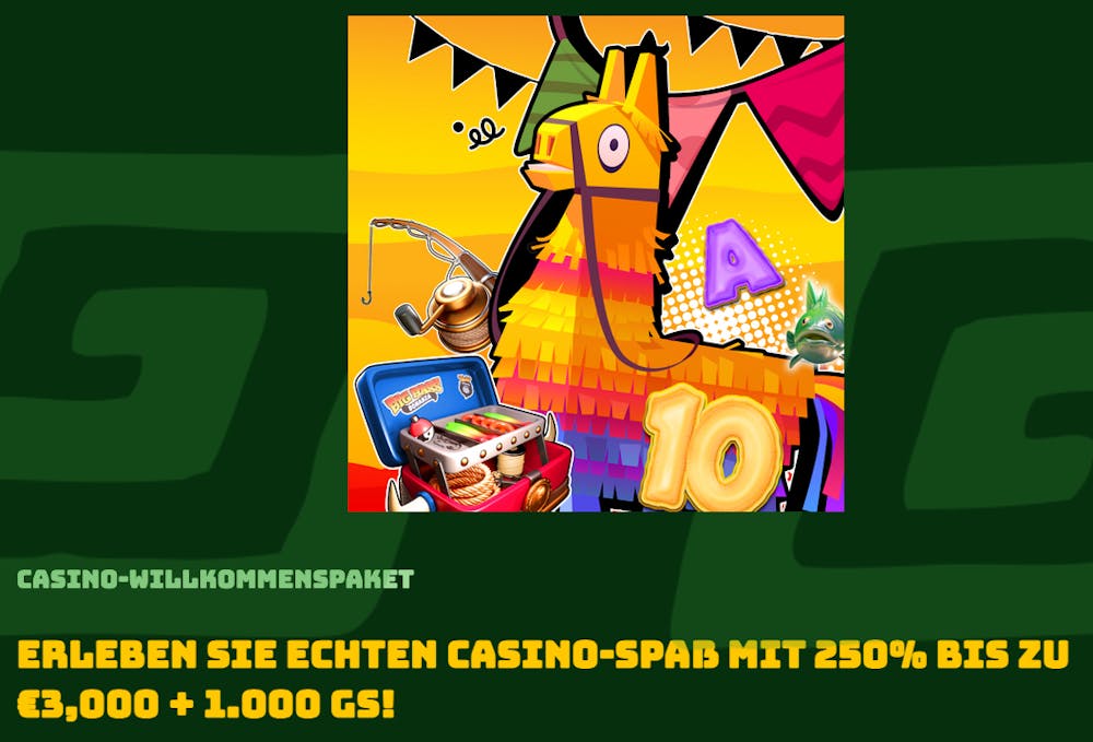 Willkommensbonus im Sombrero Spins Casino bis zu 3.000 Euro und 1.000 Freispielen