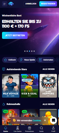 Spinjo Casino Startseite