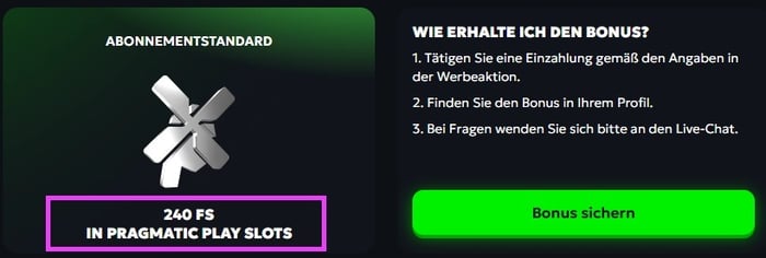 Spin Mills Casino Screenshot mit dem Freispiel Angebot und den Bonus Bedingungen für den angebotenen Online Casino Willkommensbonus.