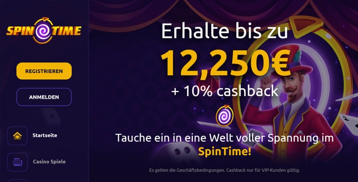 Time2Spin Casino ohne Limit: Was möglich ist