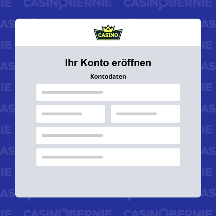 Anmeldung & erste Einzahlung