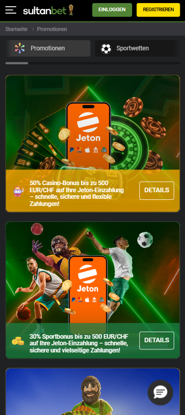 Willkommensbonus im Sultanbet Casino