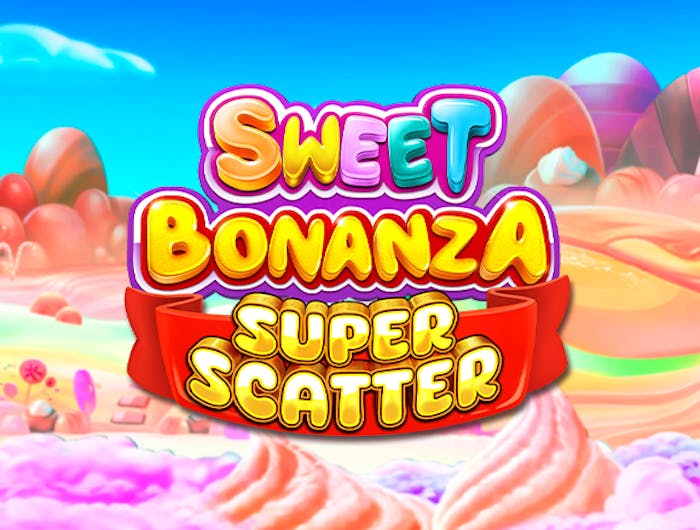 Sweet Bonanza Super Scatter Slot Logo