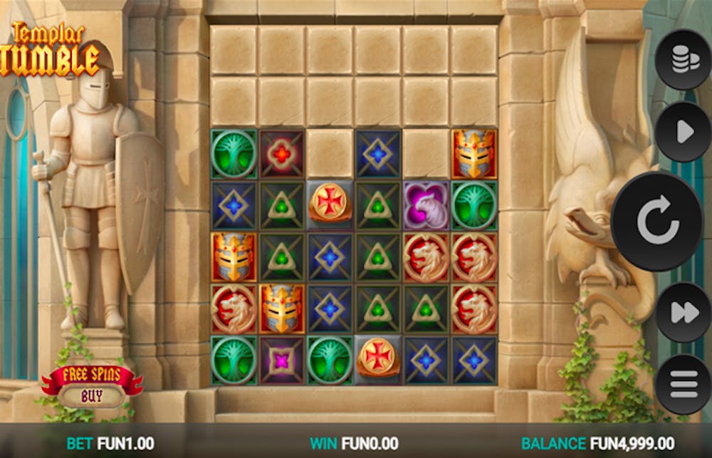 Templar Tumble Jackpot Slot