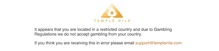 Temple Nile Casino Zugriff