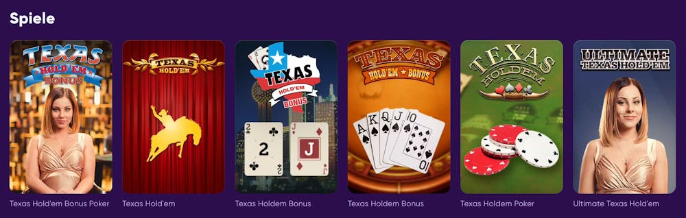 Casino Texas Holdem Spiele