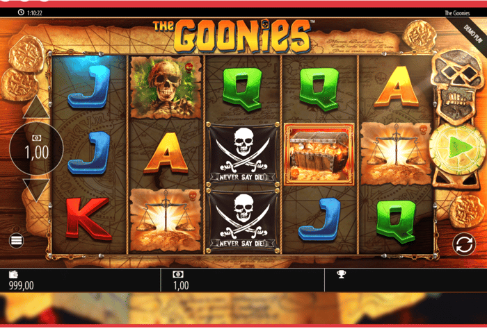 The Goonies Slot im Blueprint Casino