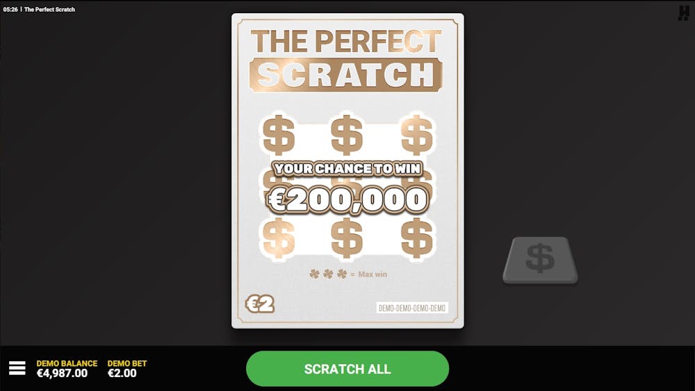 The Perfect Scratchcard