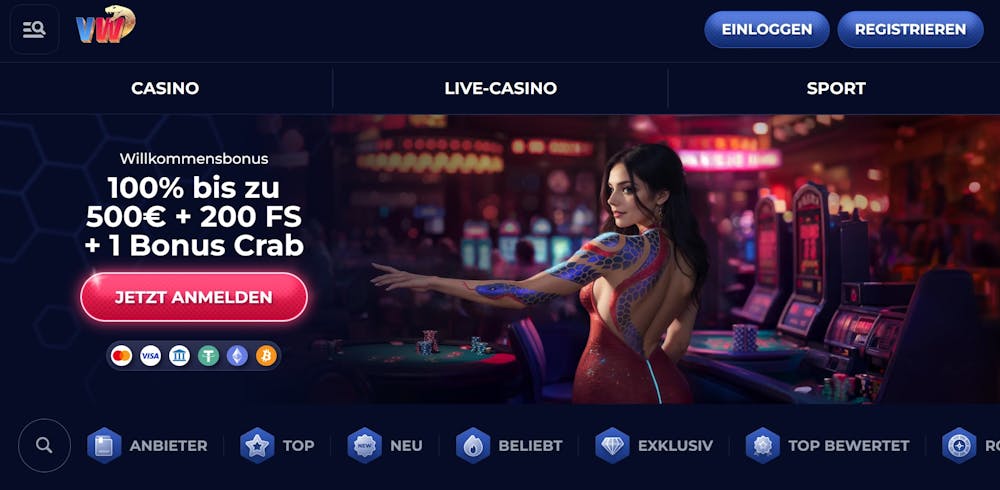 Viper Win Casino Startseite