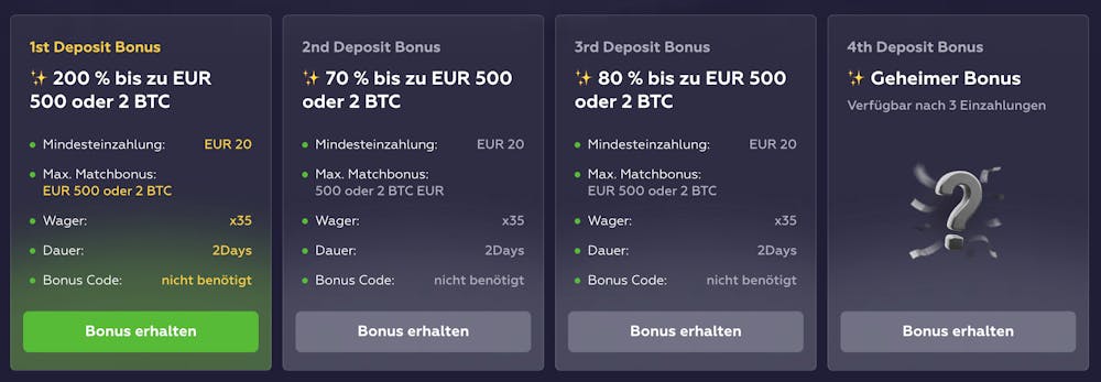 VooZaza Casino Willkommensbonus