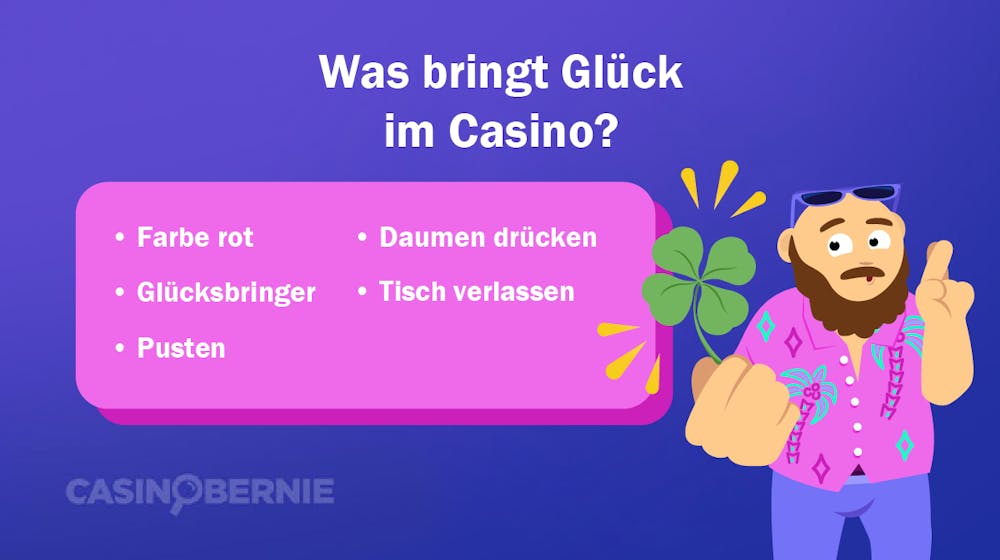 Was bringt Glück im Casino?