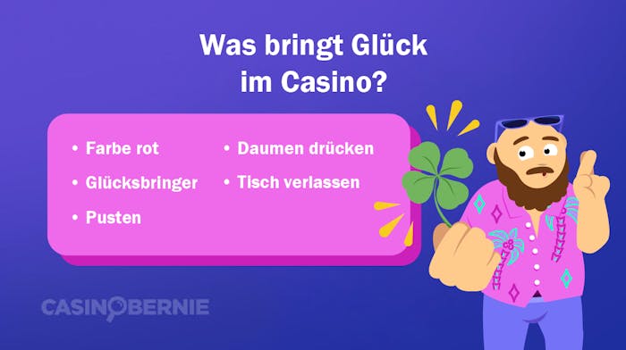 Was bringt Glück im Casino?
