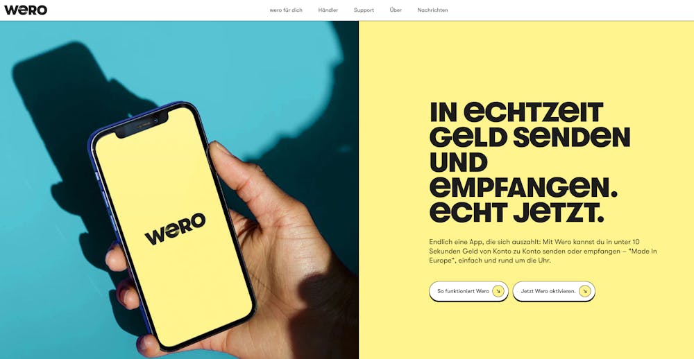 Offizielle Webseite der Wero Casino Zahlungsmethode