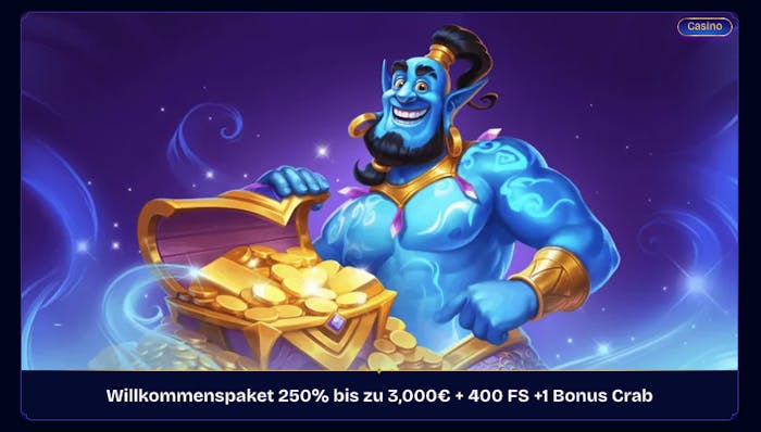 Bonus Crab im neuen Online Casino WishWin