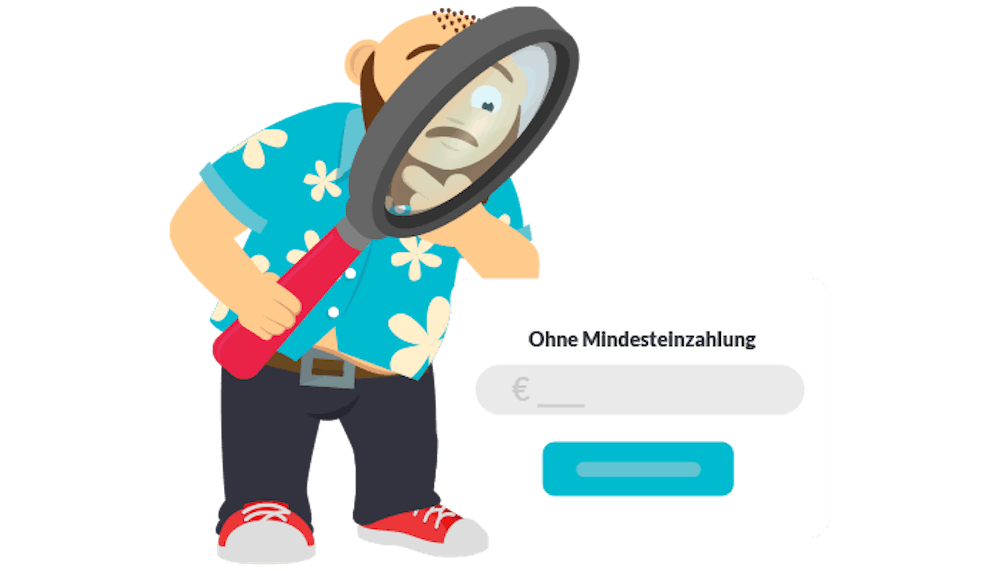 Online Casinos ohne Mindesteinzahlung finden