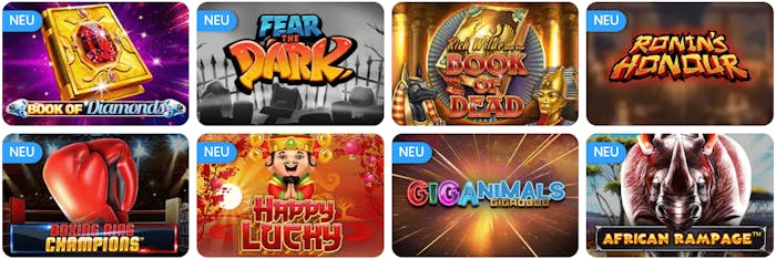 Spielauswahl im mr.play Casino