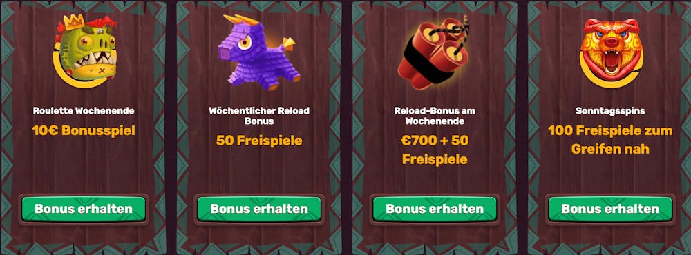 5 Gringos Casino Bonusangebote und Aktionen