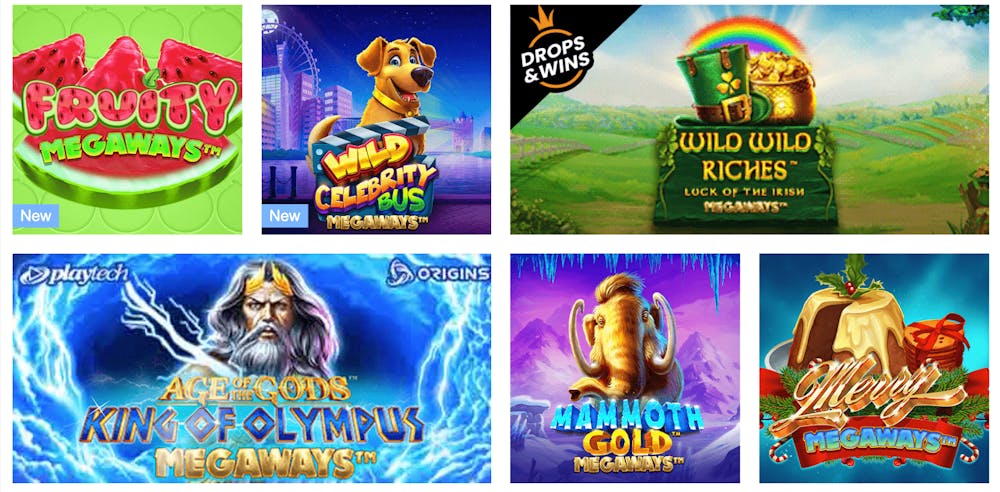 Europa Casino Megaways Slots