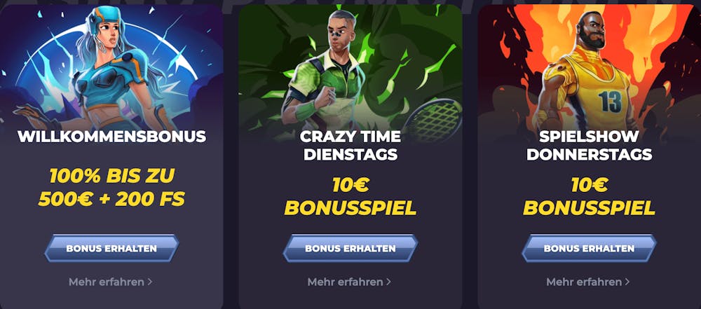 PowBet Casino Aktionen und Angebote