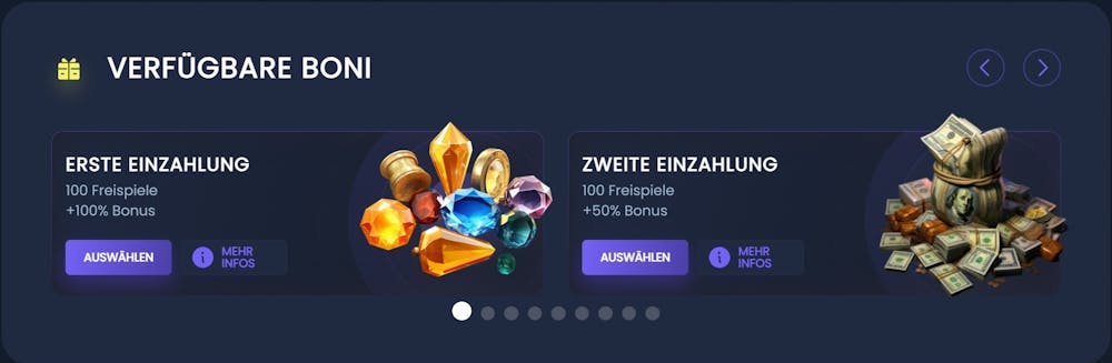 Zen Casino Willkommensbonus