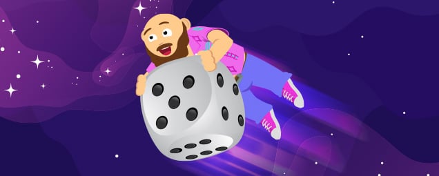 CasinoBernie fliegt auf Würfel